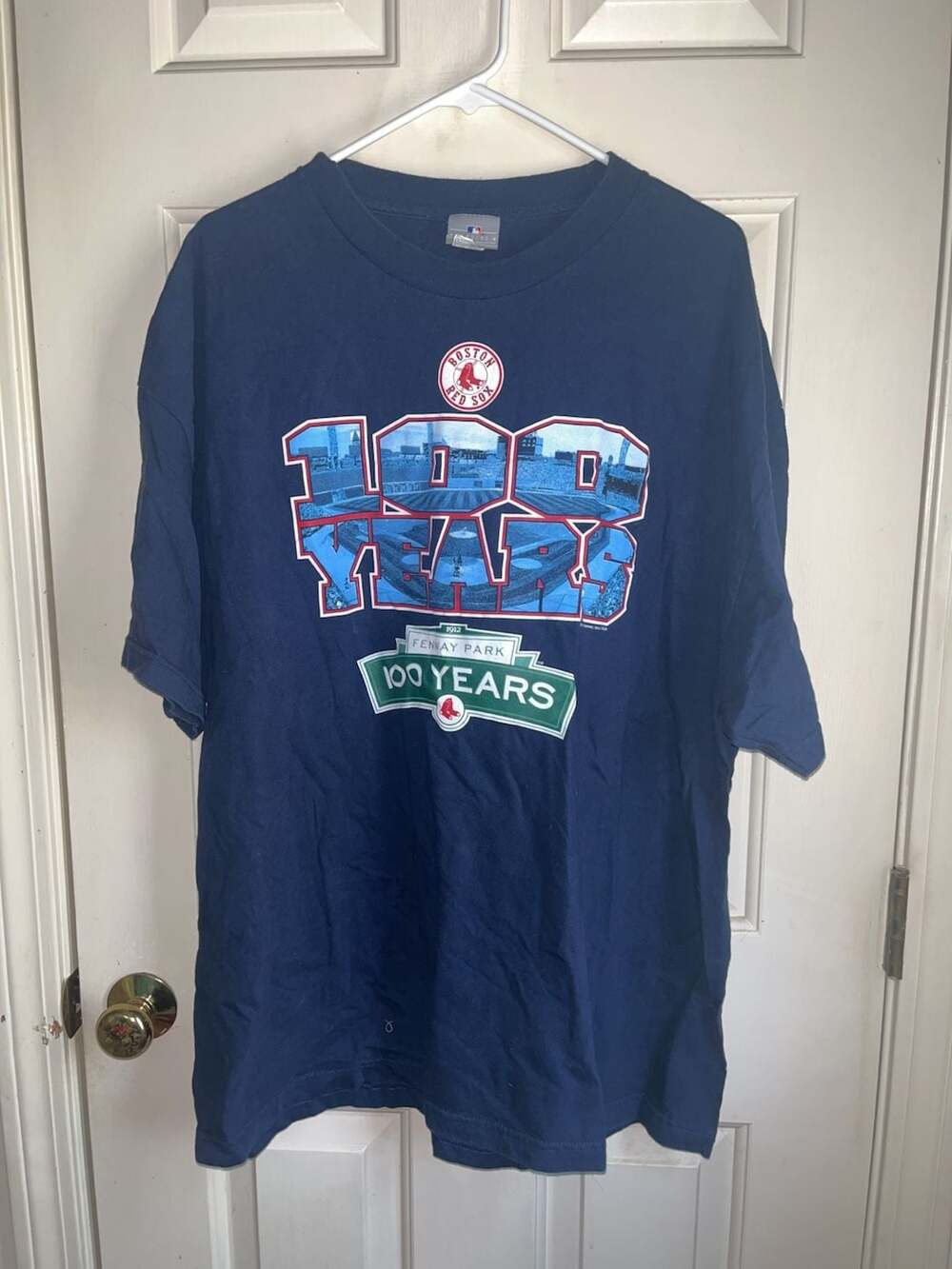 Boston Red Sox Fenway Park 100 Years Anniversary T-Shirt Size 2XL